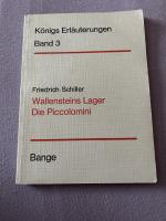 Friedrich Schiller: Wallensteins Lager /