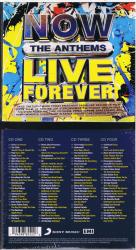 Now Live Forever - The Anthems (4-CDs)