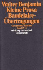 Walter Benjamin: Gesammelte Schriften : 