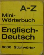 Mini-Wörterbuch A-Z Sammlung (Englisch D
