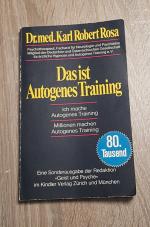 Dr. med. Karl Robert Rosa: Das ist autog Dr. med. Karl Robert Rosa: Das ist autog