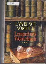 Lawrence Norfolk: Lemprière Lawrence Norfolk: Lemprière