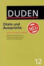 Dudenredaktion: Der Duden in 12 Bänden, 
