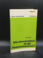 Wie demokratisch ist der Parlamentarismus