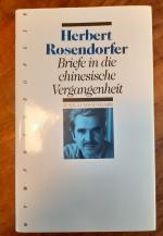 Briefe in die chinesische Vergangenheit  - Hardcover, ungelesen -