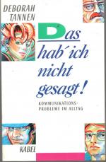 Deborah Tannen: Das hab