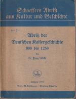 Dr. Franz Lüdtke: Abriß der Deutschen Ka