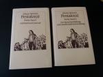 Gesammelte Werke in zwei Bänden: Band I: Lienhard und Gertrud. Band II: Schriften zur Menschenbildung und Gesellschaftsentwicklung. Nach dem Text der Erstdrucke herausgegeben und kommentiert von Gertrude Cepl-Kaufmann und Manfred Windfuhr. Dünndruckausgabe auf insgesamt 1.700 Seiten.