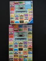 Ravensburger Puzzle Moment 12962 Mix Tape - 200 Teile Puzzle für Erwachsene und Kinder ab 8 Jahren / Spiel / Deutsch / 2021 / Ravensburger / EAN 4005556129621