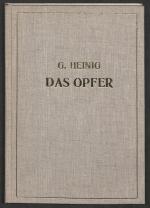 Gerhard Heinig: Das Opfer