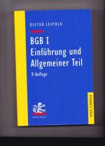 BGB I: Einführung und Allgemeiner Teil - Ein Lehrbuch mit Fällen und Kontrollfragen