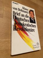 Brief an die Deutschen Demokratischen Revolutionäre. *** originalsigniert ***  *** Erstauflage ***  *** Rarität ***