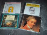 Mozart, 4 CD - Die letzten Symphonien, Flötenkonzert Nr. 1, Serenaden und Tänze und ...