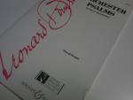 Chichester Psalms (in Three Movements). For Mixed Choir (or Male Choir), Boy Solo and Orchestra (to be sung in Hebrew). Vocal Score