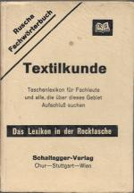 RUSCHA Fachwörterbuch der TEXTILKUNDE. T