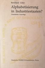 Alphabetisierung in Industriestaaten?