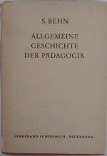 Allgemeine Geschichte der Pädagogik