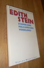 Waltraud Herbstrith: Edith Stein - Etapp