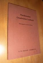 Plattdeutsches Osnabrücker Lesebuch