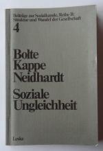Bolte, Karl Martin; Kappe, Dieter; Neidh Bolte, Karl Martin; Kappe, Dieter; Neidh