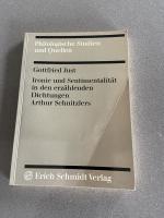 Gottfried Just: Ironie uns Sentimentalit