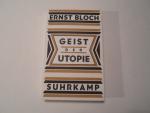 Ernst Bloch: Geist der Utopie - Erste Fa