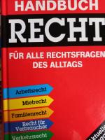 Handbuch Recht Für alle Rechtsfragen des Alltags