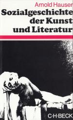 Arnold Hauser: Sozialgeschichte der Kuns