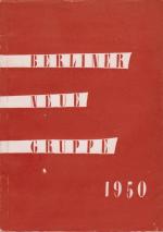 Will Grohmann: Berliner Neue Gruppe 1950