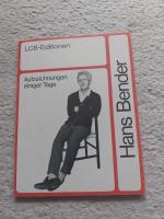 Aufzeichnungen einiger Tage.LCB-Editionen 25
