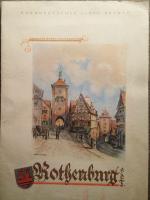 Speisekarte Hauptmahlzeit DAMPfER COLUMBUS 22.Mai 1939 Bild ROTHENBURG a.d.T.
