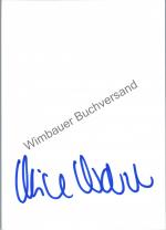 Alice Schwarzer: Original Autogramm Alic