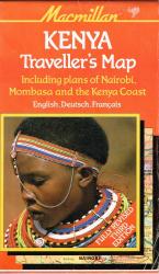 Kenya Traveller's Map - Including plans of Nairobi, Mombasa and the Kenya Coast