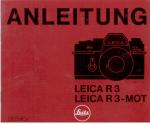 Leica R3, Leica R3 - MOT - Anleitung