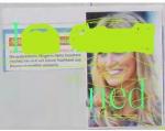 Delta Goodrem (Sängerin aus Australien / singer from Australia): klein Zeitschriftenclipping mit sehr schön Foto