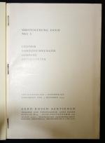 Gerd Rosen: Auktion XXXIII Mai 1959 Teil