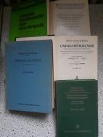 Unfallheilkunde - 6 Fachbücher