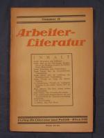 Arbeiter-Literatur, Nr. 11.