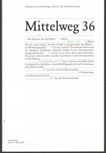 Mittelweg 36 - Zeitschrift des Hamburger Instituts für Sozialforschung