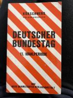 Kürschners Volkshandbuch Deutscher Bundestag 11. Wahlperiode.