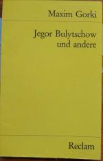 Jegor Bulytschow und andere