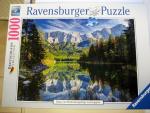 Eibsee mit Wettersteingebirge und Zugspitze. Puzzle 1000 Teile / Spiel / Deutsch / 2014 / Ravensburger / EAN 4005556193677