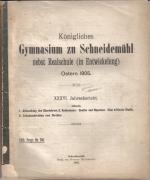 S. Koltermann,: Königliches Gymnasium zu