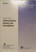 Andrea Pelzeter: Lebenszykluskosten von Andrea Pelzeter: Lebenszykluskosten von