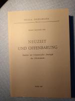 Elmar Salmann OSB: Neuzeit und Offenbaru