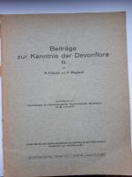 R. Kräusel, H. Weyland: Beiträge zur Ken R. Kräusel, H. Weyland: Beiträge zur Ken