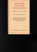 Sprüche, Lieder, Der Leich. Urtext und Prosaübertragung