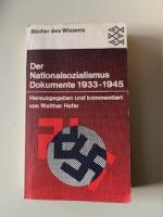Walther Hofer: Der Nationalsozialismus - Walther Hofer: Der Nationalsozialismus -