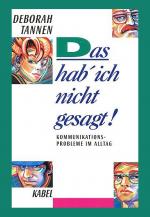 Deborah Tannen: Das hab