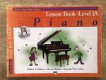 Alfred's Basic Piano Library Lesson Book, Bk 1a: Book & CD